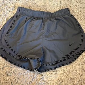 nike size small grey shorts